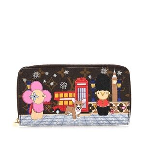Louis Vuitton 2021 Christmas Animation London Zippy wallet.